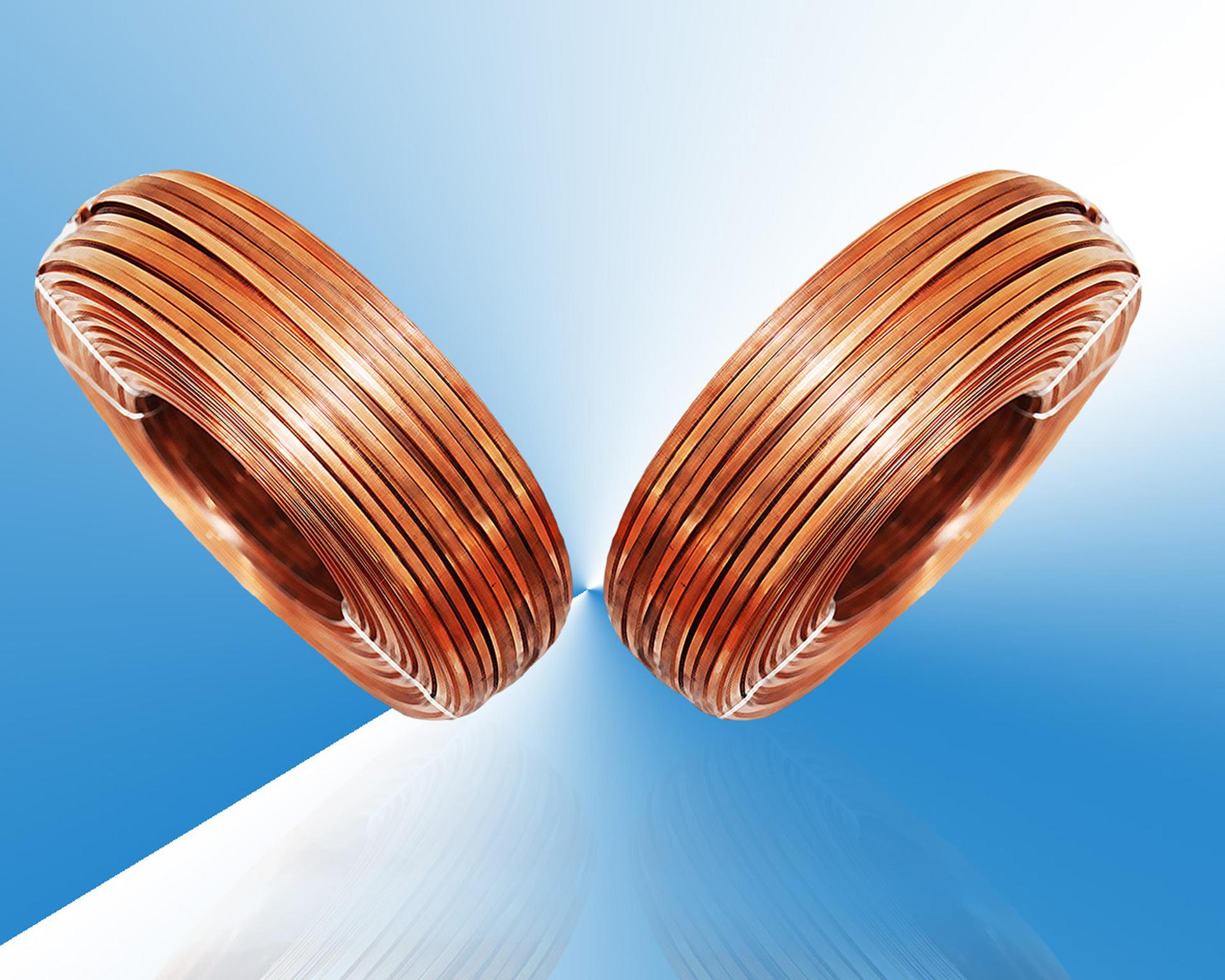 镀铜扁丝 纸箱打钉用