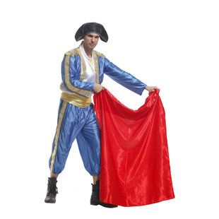 cosplay动漫角色扮演 西班牙斗牛士服装成人男士表演服套装
