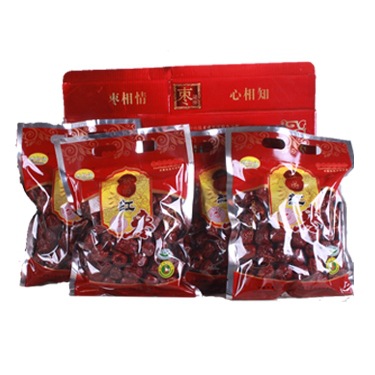 河南内黄特产 内黄红枣400g&times;4礼盒装 干货特产绿色食品零食