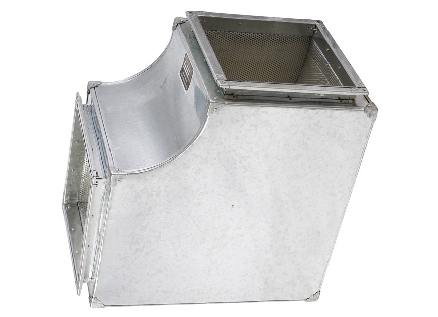 akh消声弯头 垂直消声风管 防噪消声器 弯管消声头 东莞雅高厂家