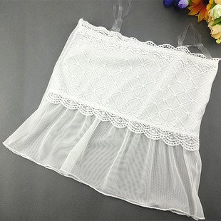 网络爆款春夏女抹胸内衣 提花薄款透明吊带蕾丝青年女裹胸