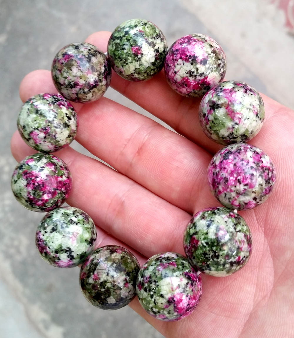 极品天然梅花玉 正品a货桃花玉手链男女款 新型辟邪旺财手链批发