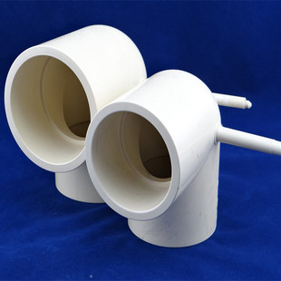 pvc石油管道弯头 耐腐蚀 定制加工 注塑 塑胶零件