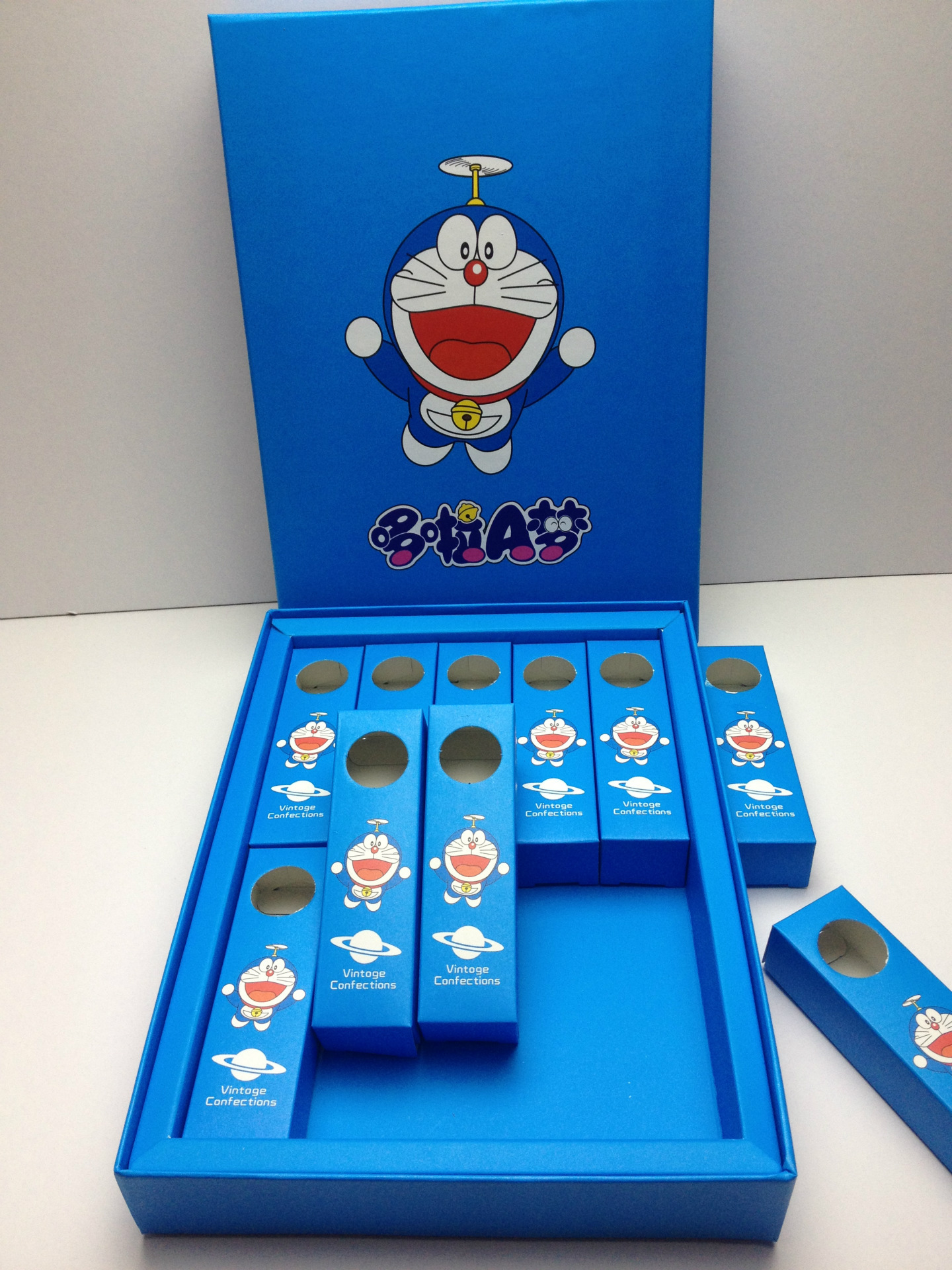 创意星空棒棒糖哆啦a梦款小盒