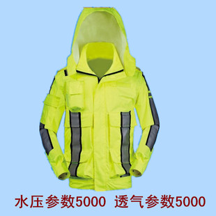 广西交通路政执法牛津布现场勘查服 pvc衣服 高亮反光条