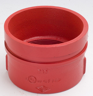 迈克消防沟槽管件沟槽同心大小头特价批发销售