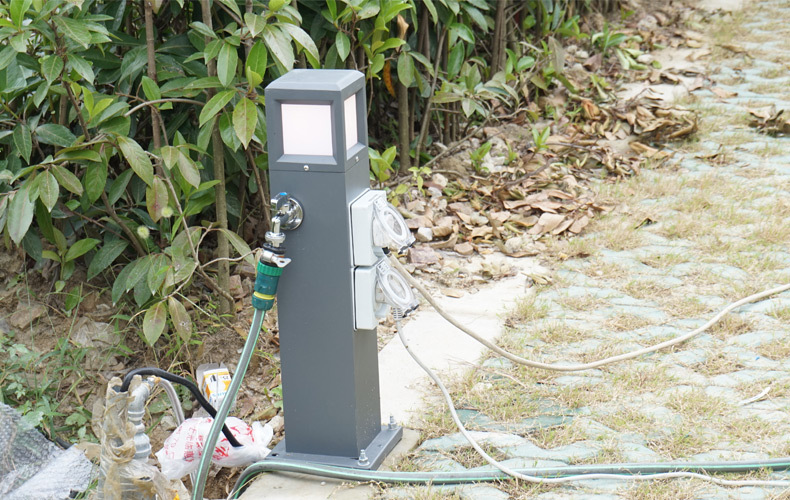 指印 房車營地水電樁 遊艇碼頭智能水電樁 水電柱 智能水電箱