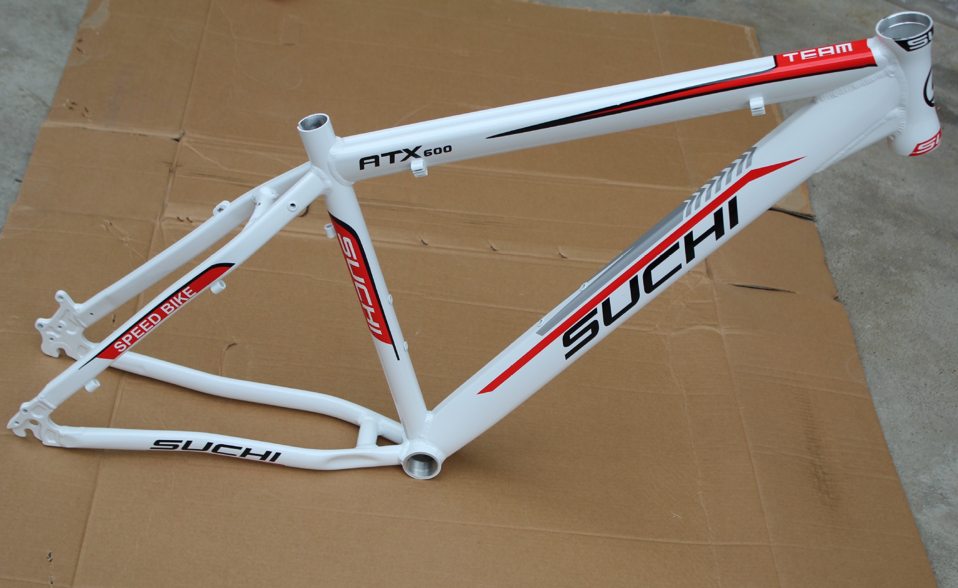 新款速驰sc600车架 26自行车铝合金车架 17寸山地车车架