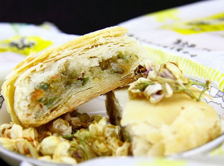 茉莉花鲜花饼40g 云南特产 休闲零食小吃 厂家批发