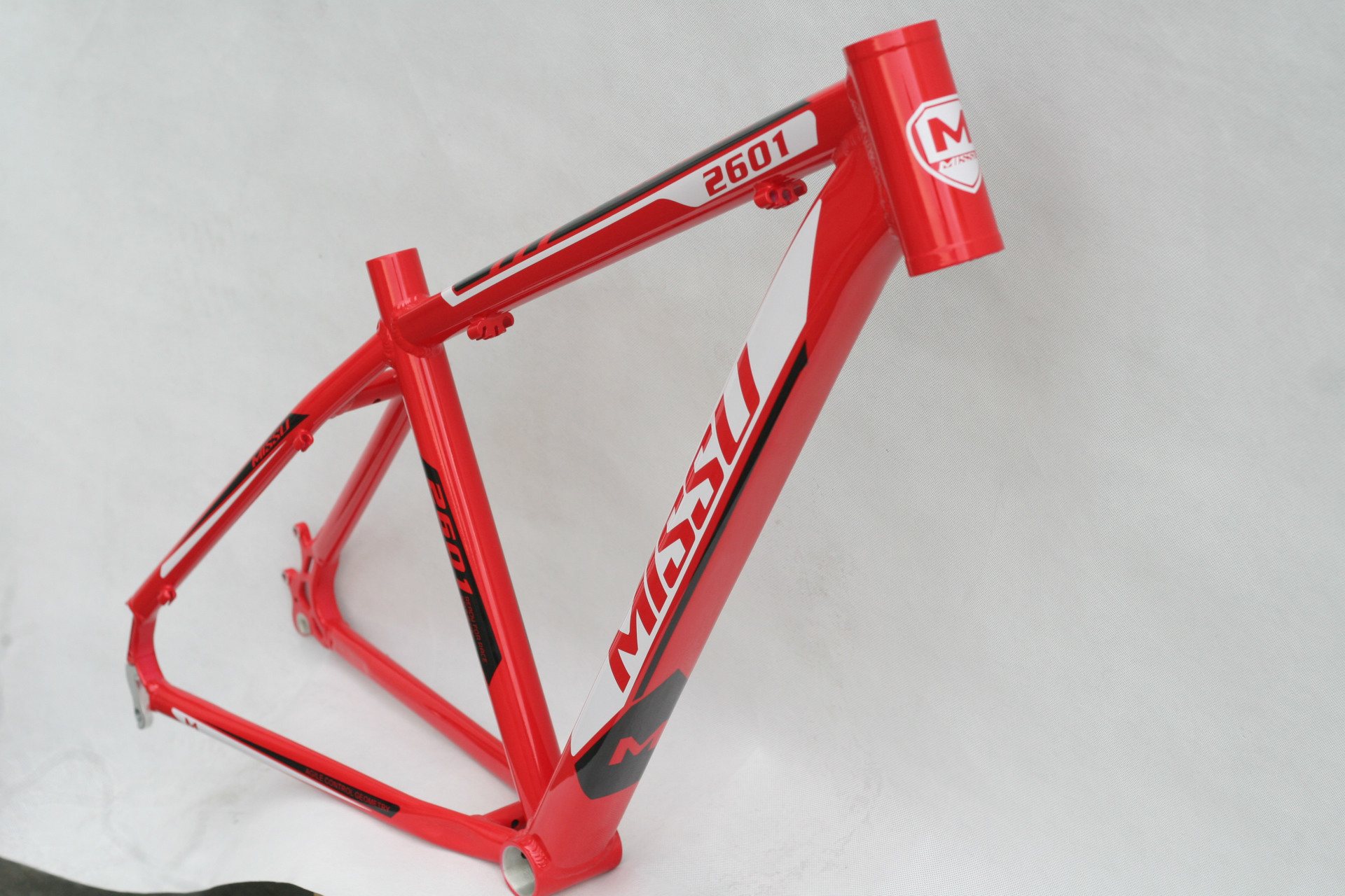 米速missu17寸铝合金车架碟刹男士山地车学生车架