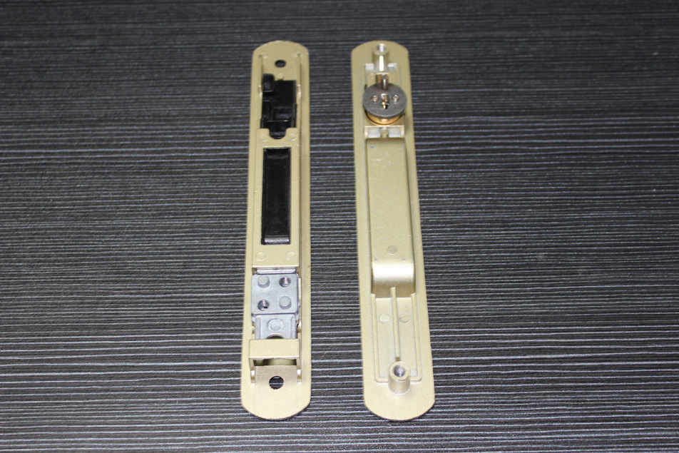 厂家生产推拉门防撬带匙锁芯 玻璃移门防盗锁芯 全铜标准定位锁芯