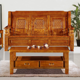 实木沙发 苦楝木原木纯实木沙发厂家直销批发实木沙发 特价木沙发