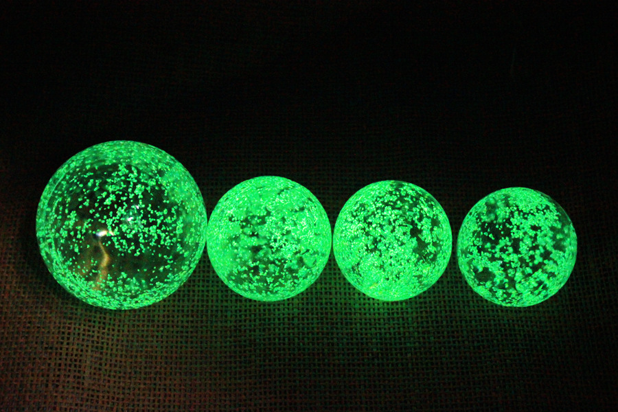 厂家直销 炉台夜光玻璃球 烛台 琉璃 水晶球