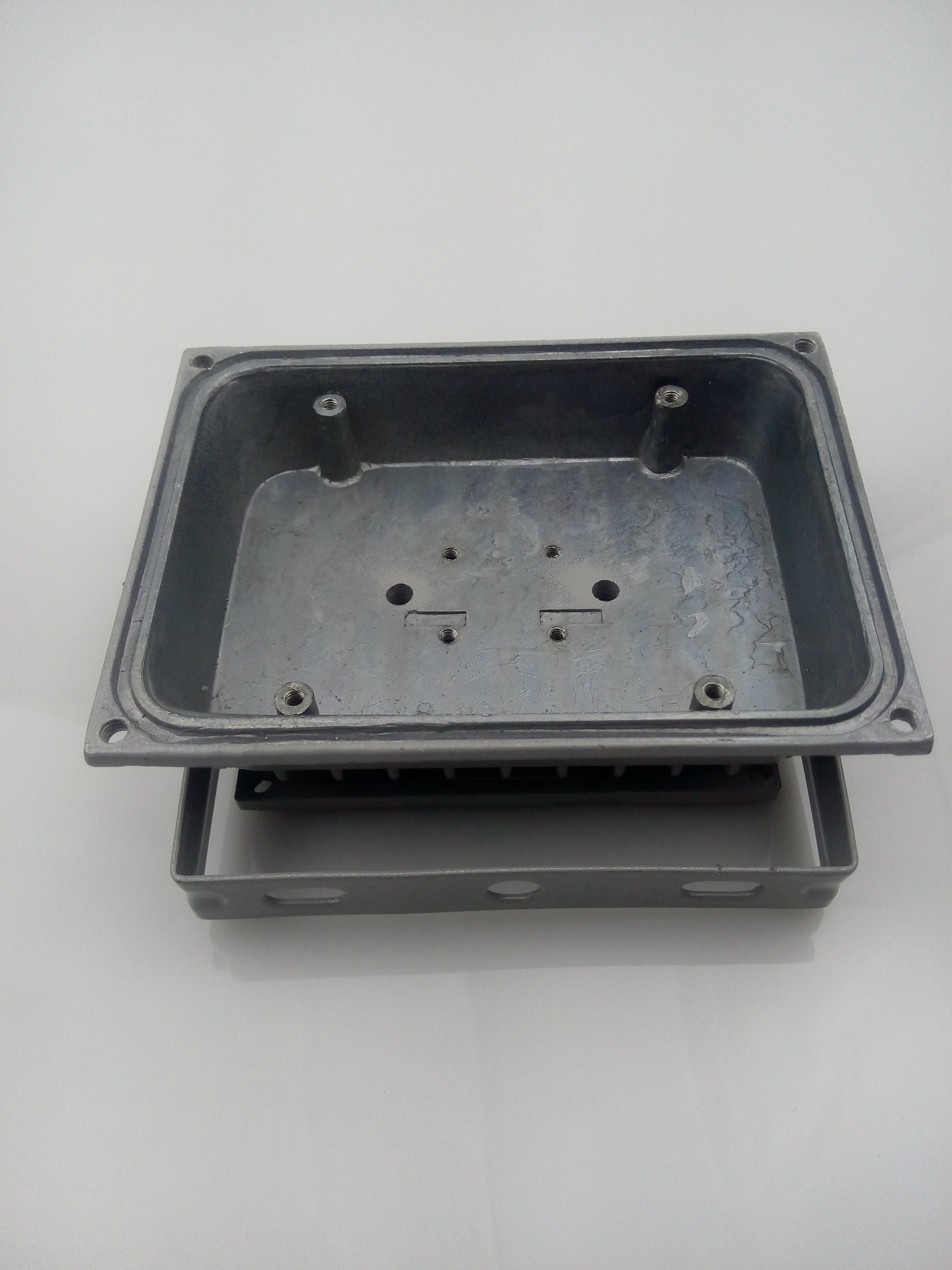 50w足led投光灯外壳 灰色沙黑色 led泛光灯配件套件 投光灯配件