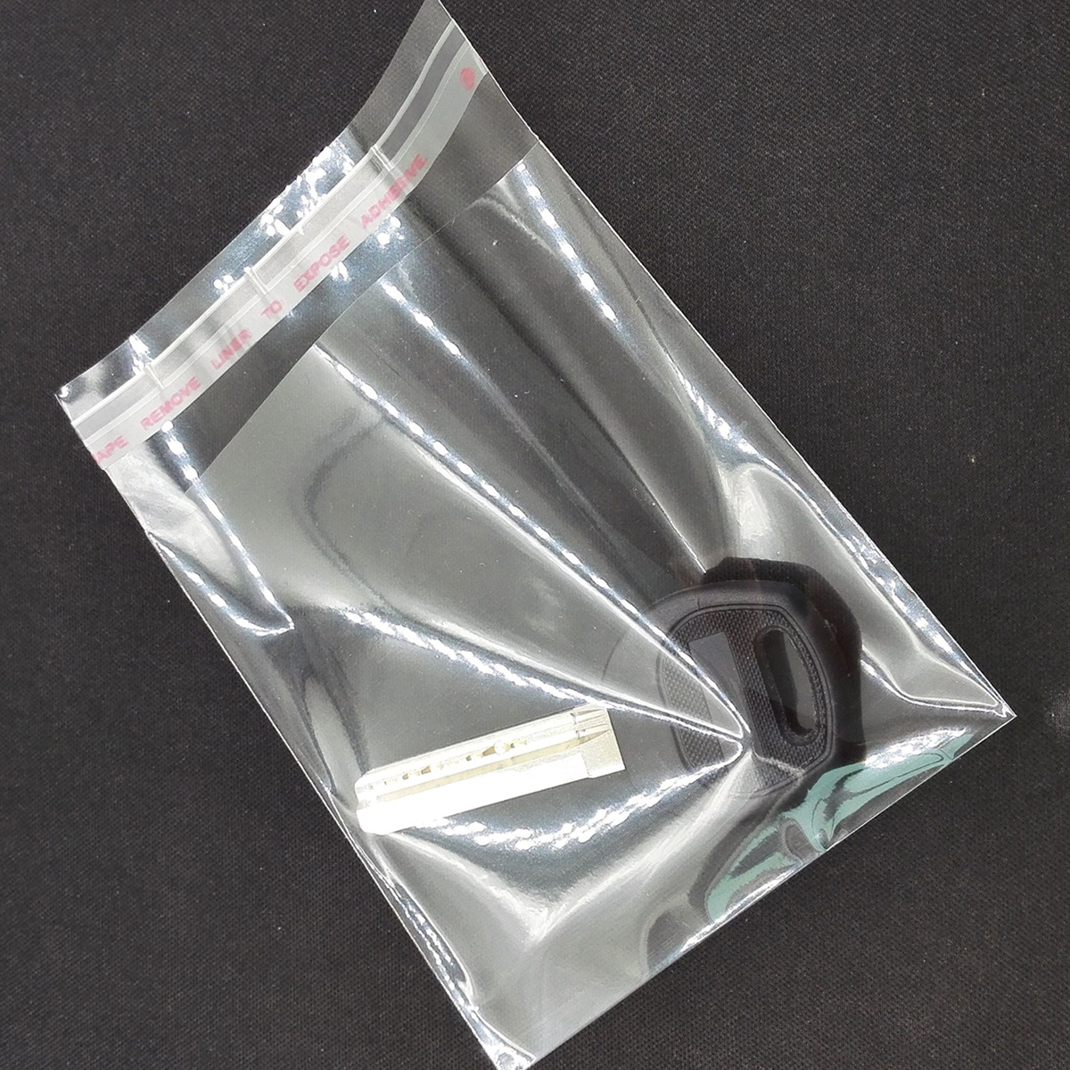 双层6丝 opp 包装袋 不干胶自封自粘袋 透明pe塑料袋子 可订做
