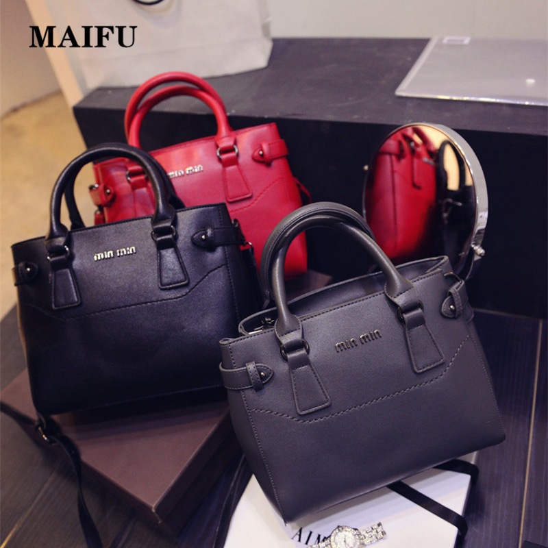 2015新款韩版简约风格minmin时尚手提包包休闲复古单肩斜挎女包潮