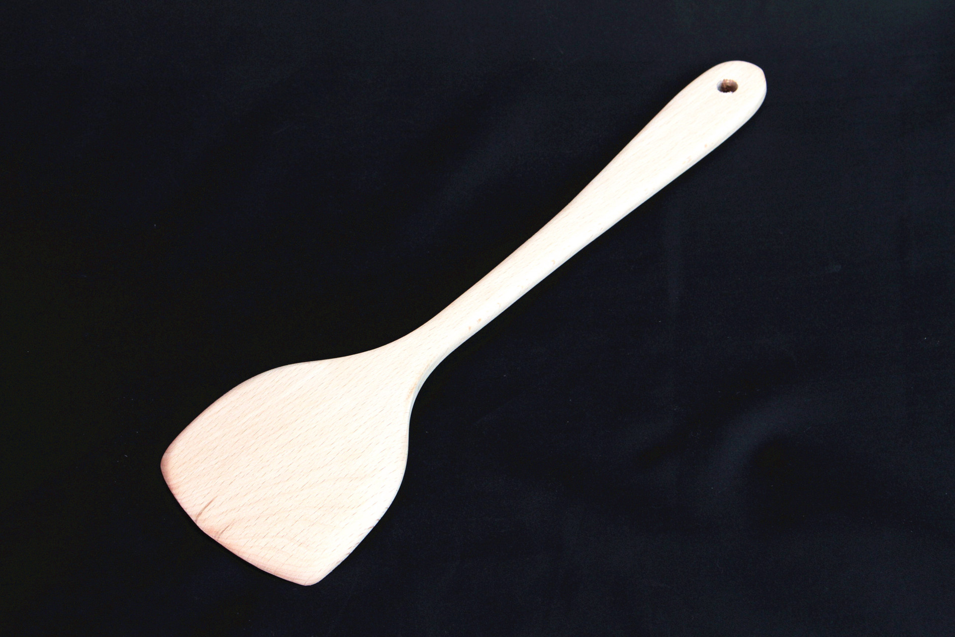 新款复古中式小木铲 榉木天然无漆小扁菜铲古色古香 天然绿色厨具