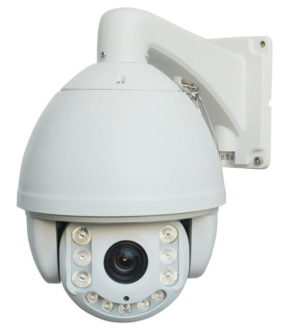 ip高速球机 数字200万带雨刮高速球 20倍变焦 p2p远程