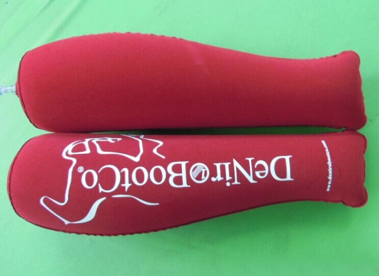 订做6p环保pvc植绒充气鞋撑 pvc圆筒吹气鞋撑 女士高筒鞋撑