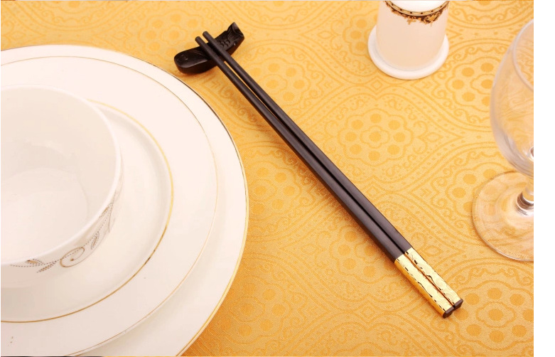 高档家用合金筷子 酒店 餐厅筷子套装 无漆无蜡 耐高温 厂家直销