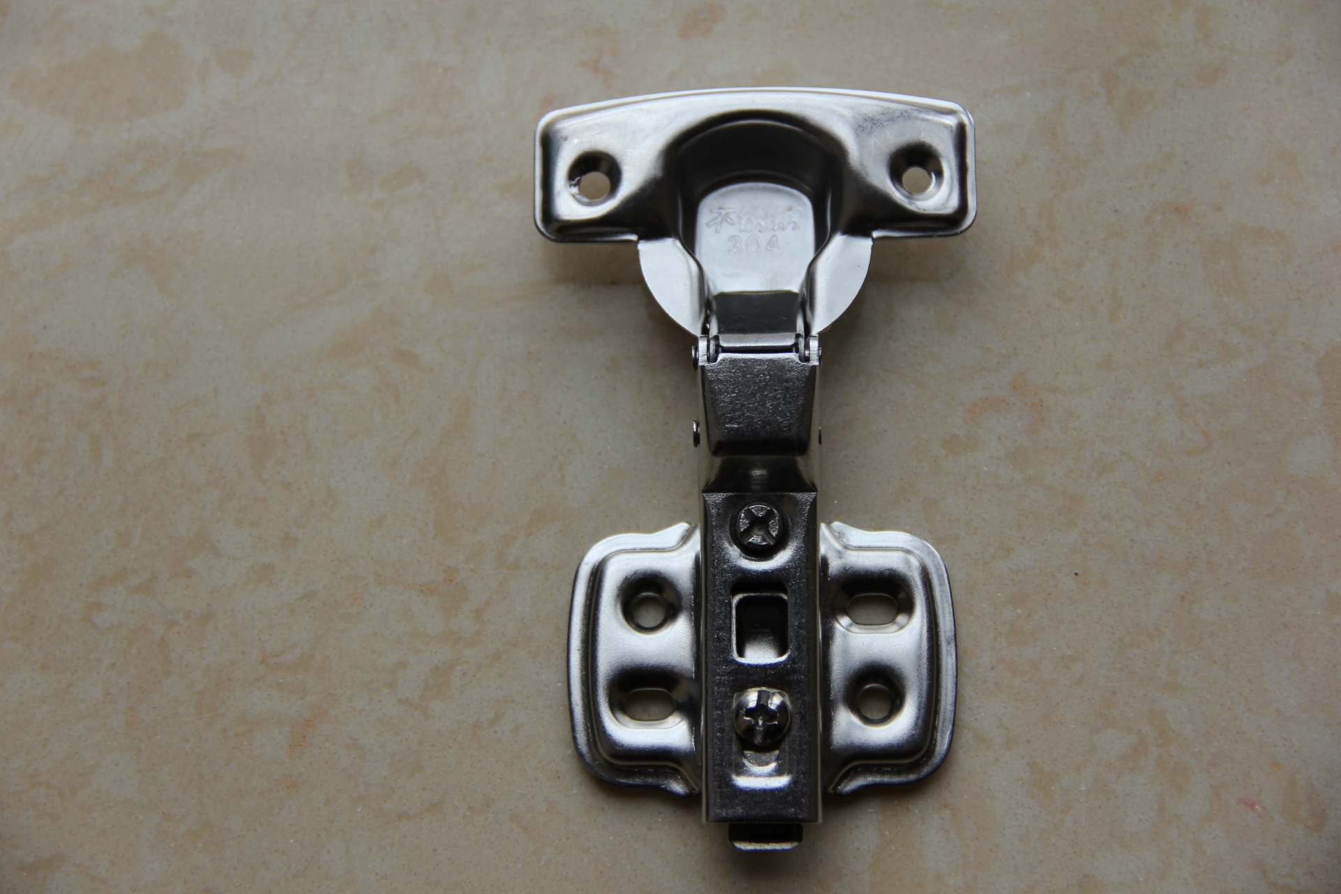 厂家直销 无限量供应不锈钢201中弯铰链普通自卸1.2厚度