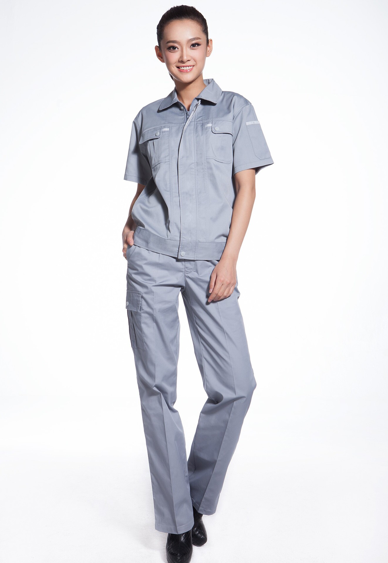 供应库存劳保工作服 工地工人服装 搬运工人服 厂服定制