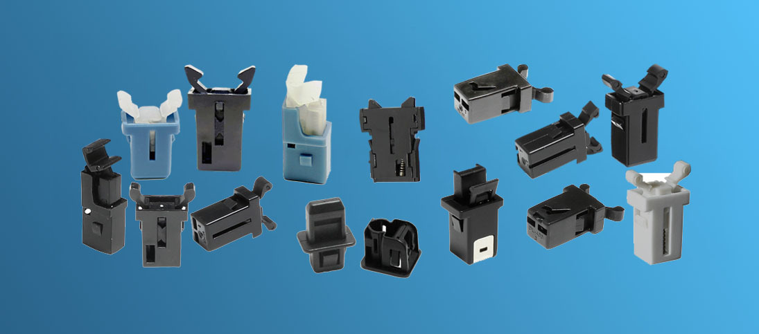 厂家批发 尼龙塑料门扣 手动按压锁扣 现货