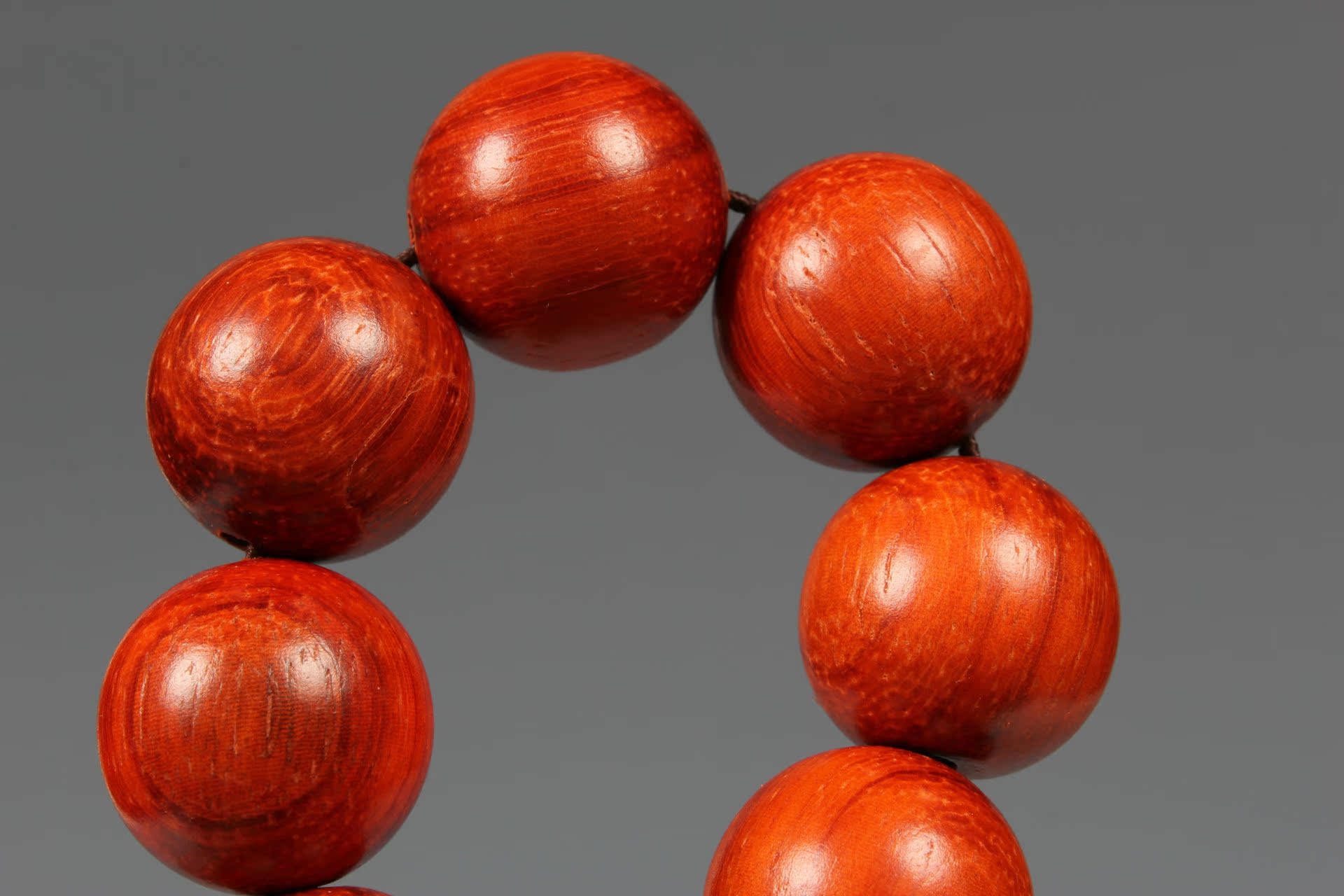 福建福州正品巴西红花梨佛珠念珠手串 男款手串女款情侣饰品 本命年