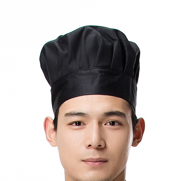 厨师帽 酒店服务员工作帽 厨房后厨厨师服帽子 餐厅饭店厨师帽