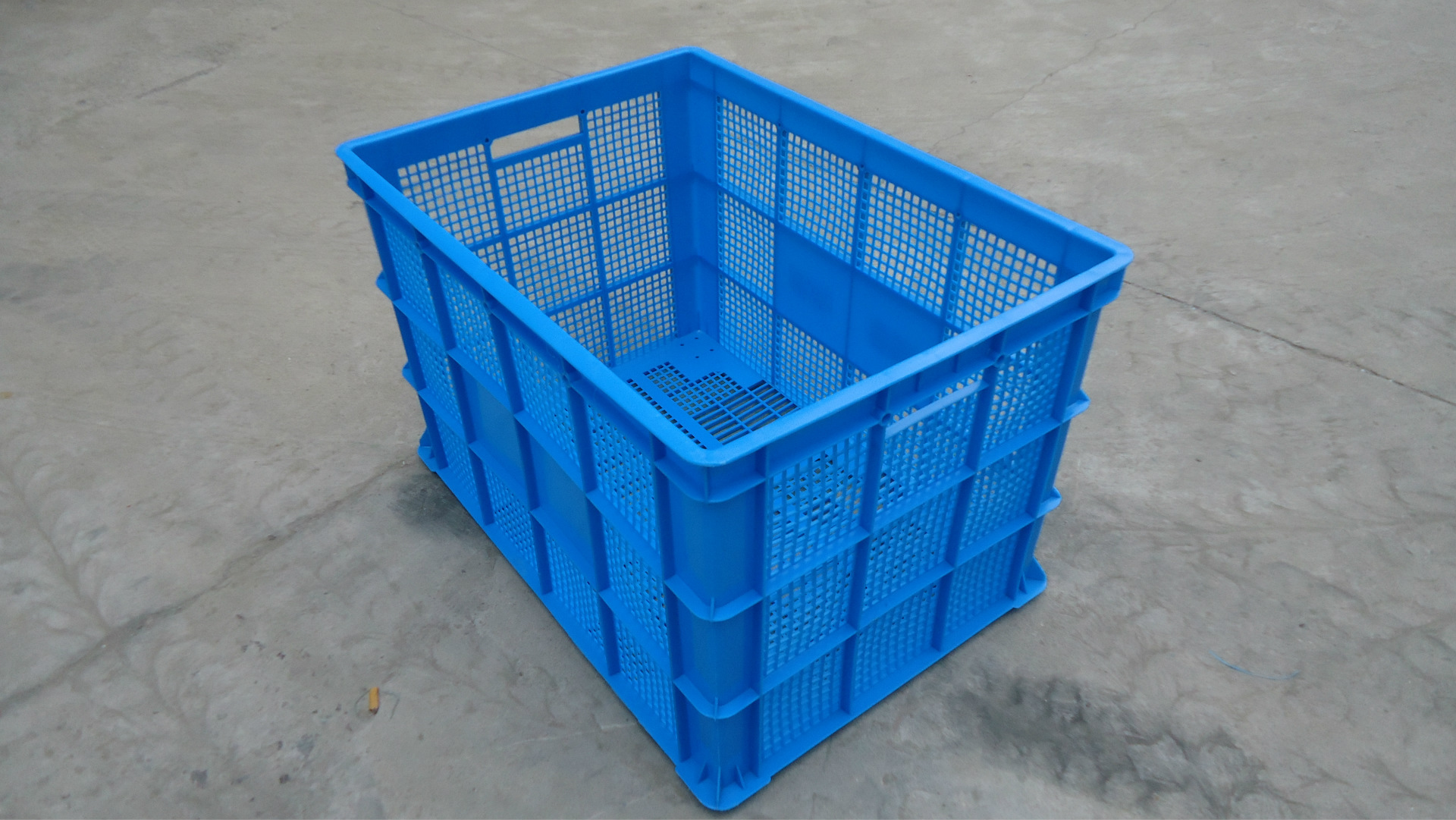 【1米筐】长方形塑料筐 塑料周转筐 1米塑料箩 蓝色塑料筐 批发