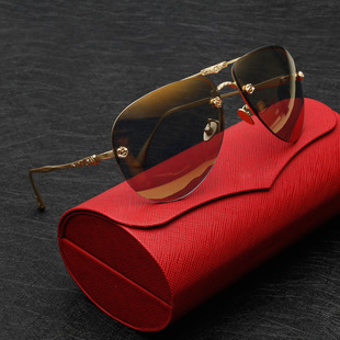 2015新款lotos罗特斯欧美最新款雕花女士太阳镜 范冰冰同款934