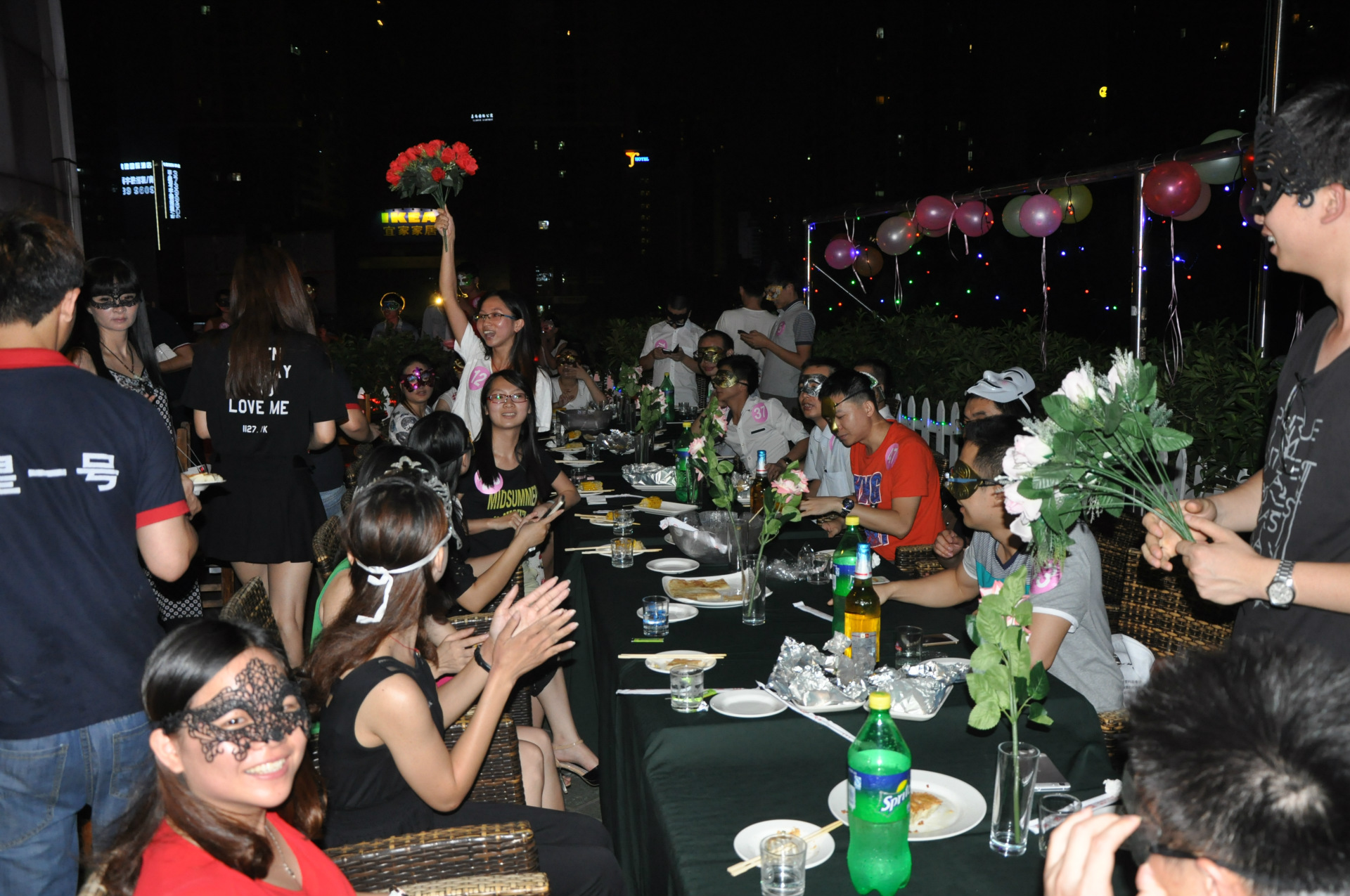 第三届百年网商会非诚勿扰#七夕假面舞会精彩花絮