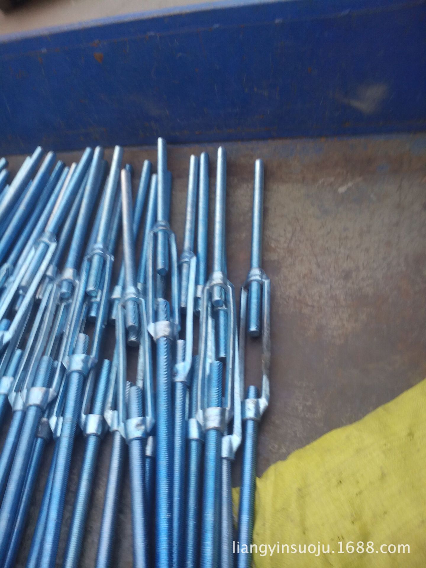 厂家直销订做各种规格单钩单圈直杆花篮螺丝