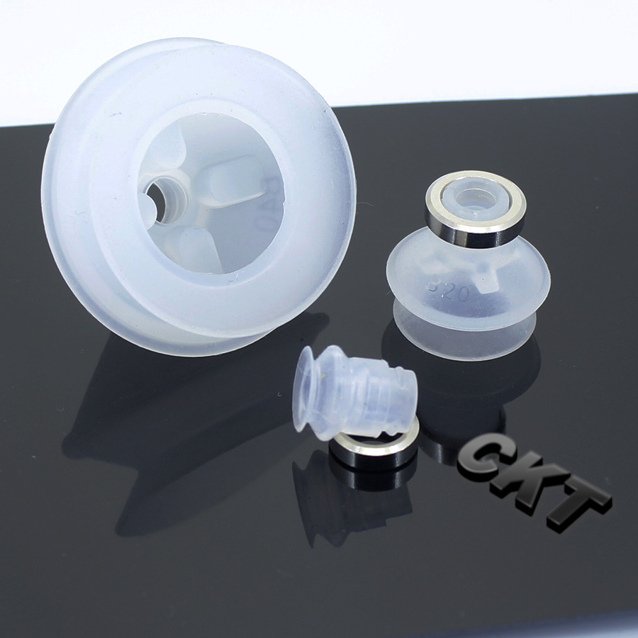 吸盘zp系列风琴型b型10-50mm进口丁腈橡胶/硅胶 工业吸嘴厂家直销