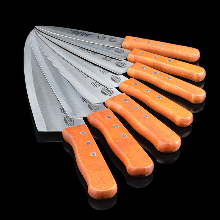 焙斯特8351 12寸木柄厨师分刀多用功能分刀6-12寸蛋糕土司分刀