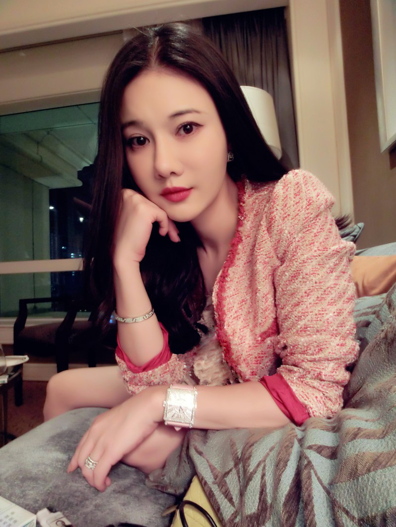 刘辣妈同款2015新春爆款明星小辣椒艳红毛呢精致花边小香风短外套