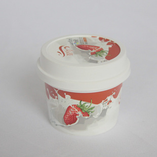 【厂家直销】100ml 酸奶杯 模内贴标