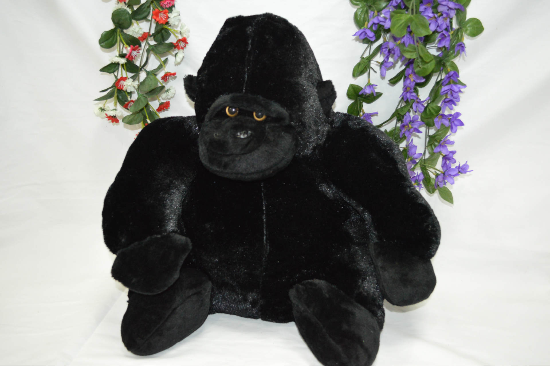 新款毛绒玩具黑猩猩新款大号金刚创意毛绒公仔金刚布娃娃生日礼物