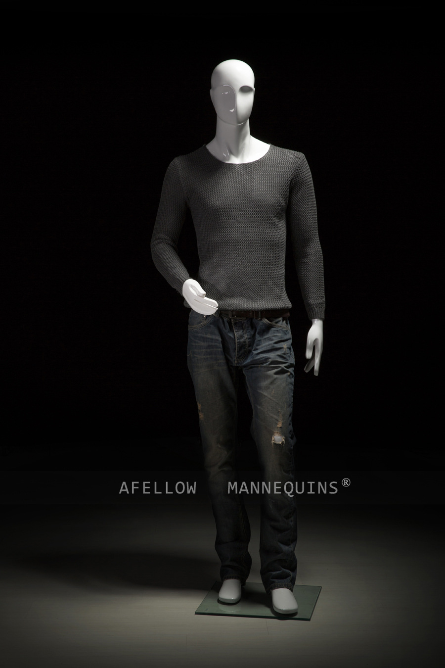 marco 01 男士抽象模特 服装店时装假人陈列模特道具 可定制假模