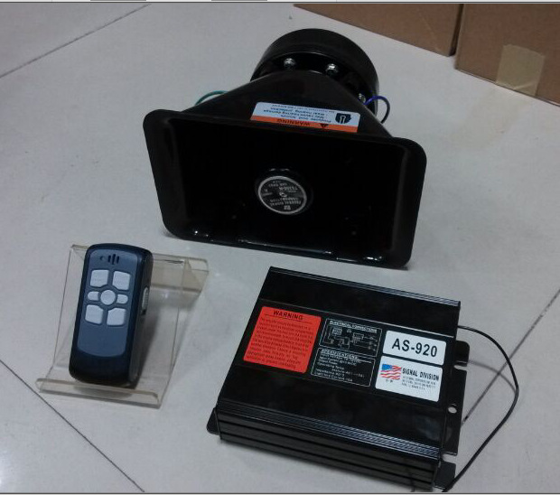 200w道奇无线警报器 as920无线警报200w车用警笛喇叭高清喊话