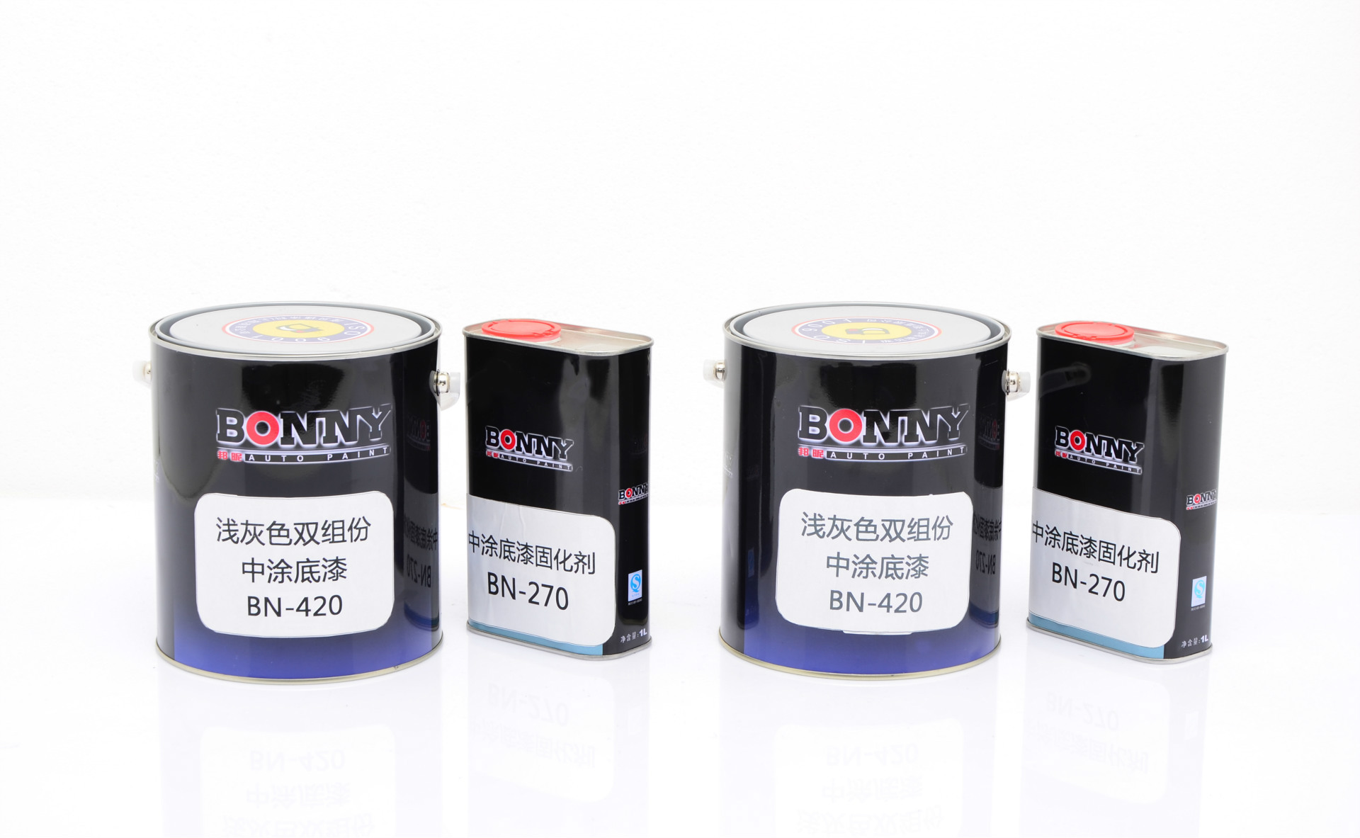 汽车中涂底漆 浅灰色双组份中涂底漆 防锈漆 bn-420