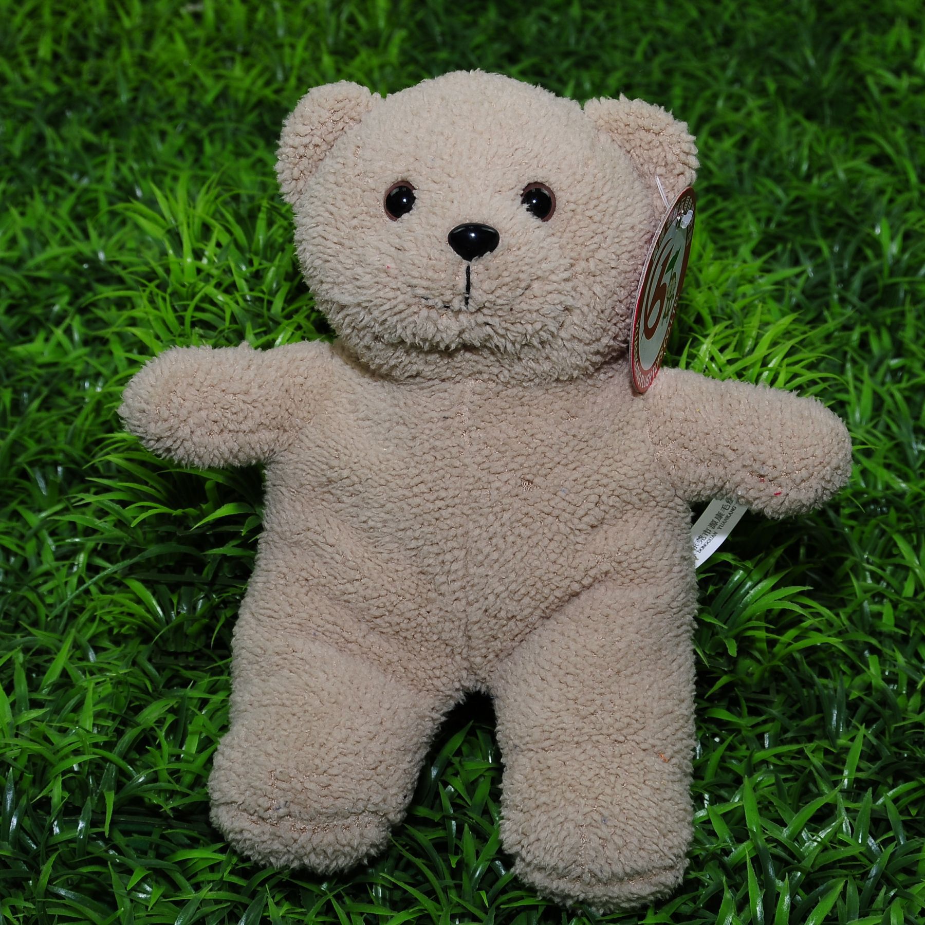 毛绒玩具泰迪熊 加工订制20cm熊仔 儿童玩具圣诞礼物