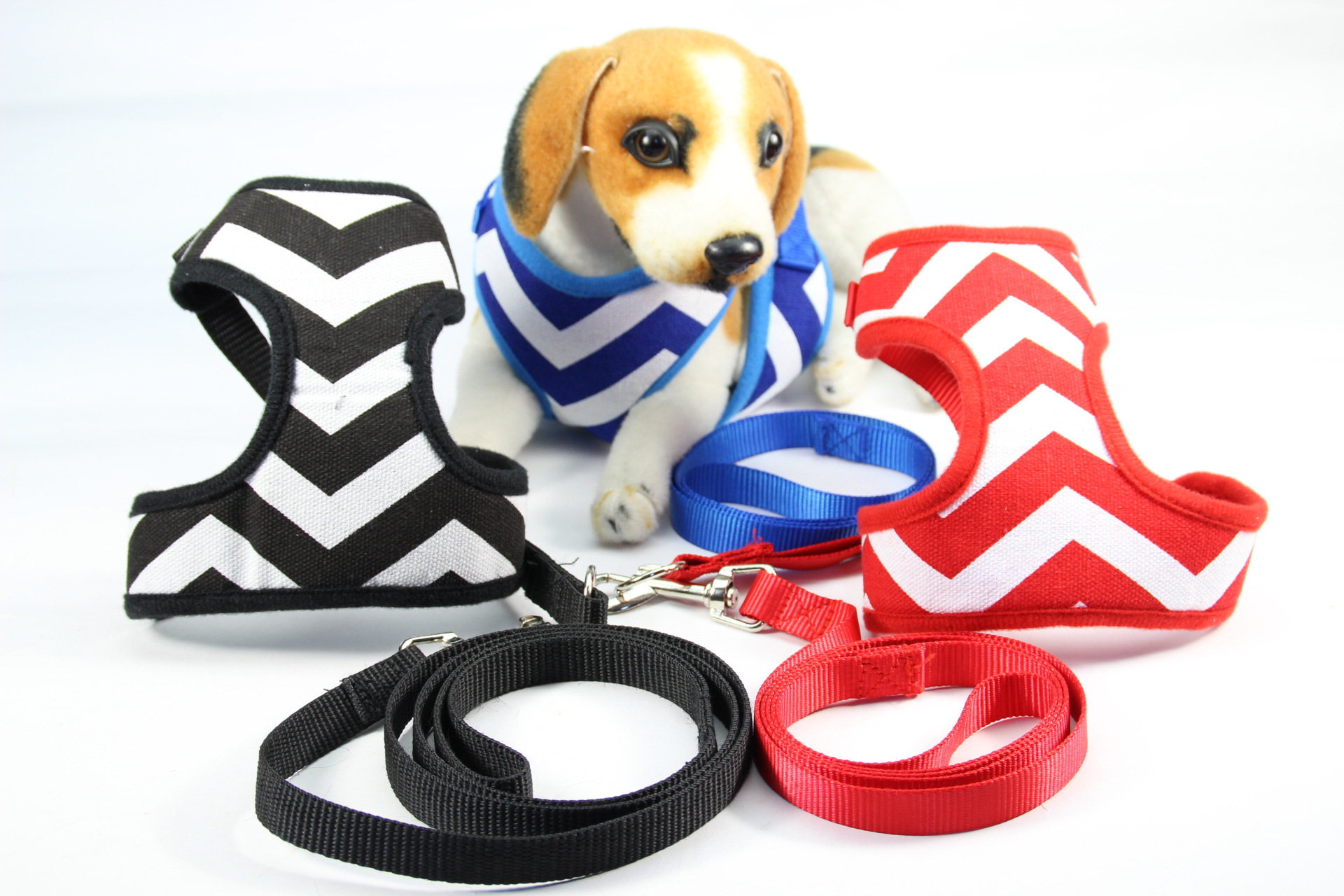 套装护胸带宠物牵引绳项圈 狗皮带外贸宠物用品厂家 义乌