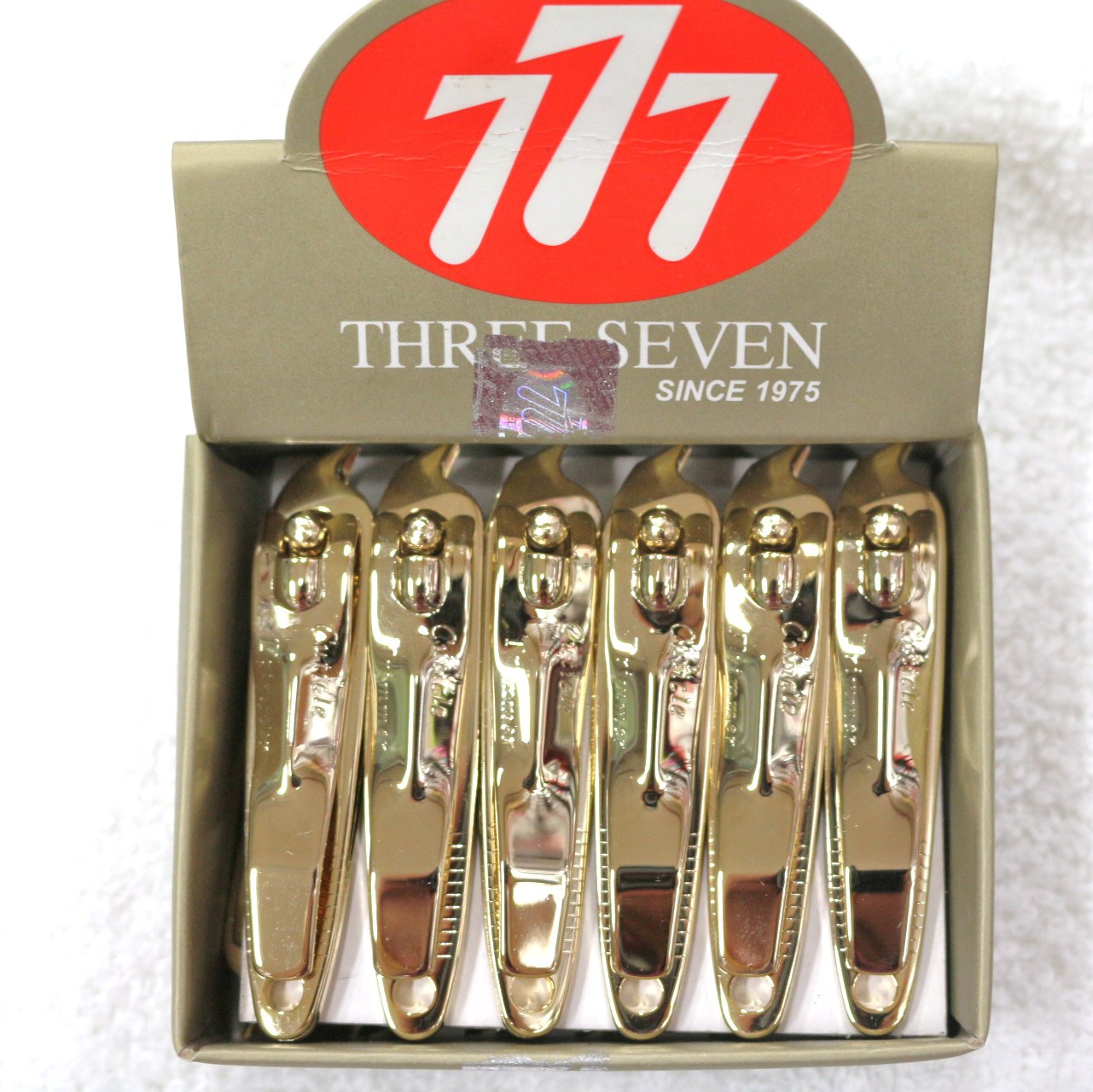 正品韩国 777>118g 斜口指甲钳 高档指甲刀 金色指甲剪 厂价直销