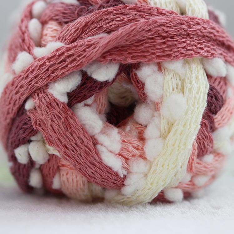 厂家现货供应 80%腈纶20尼龙球球渔网纱手编纱线毛线