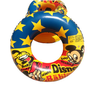 加厚米奇 米老鼠游泳圈 宝宝儿童成人男女大人救生圈 浮圈 泳圈