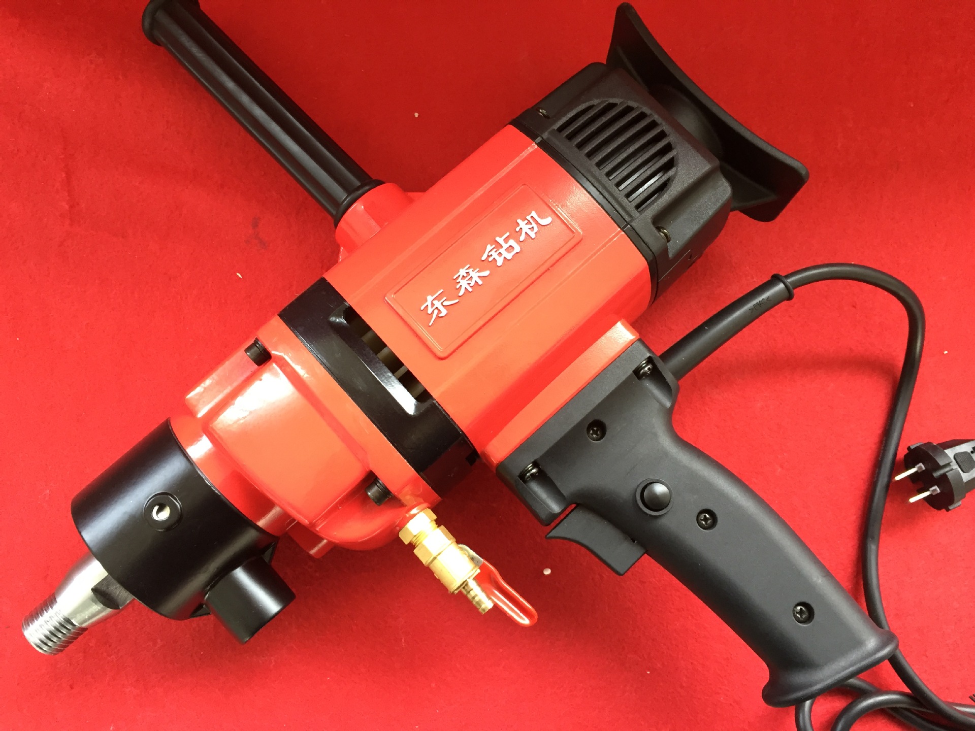 厂家直销 手提式钻孔机开孔机金钢石钻孔机水钻 无水封