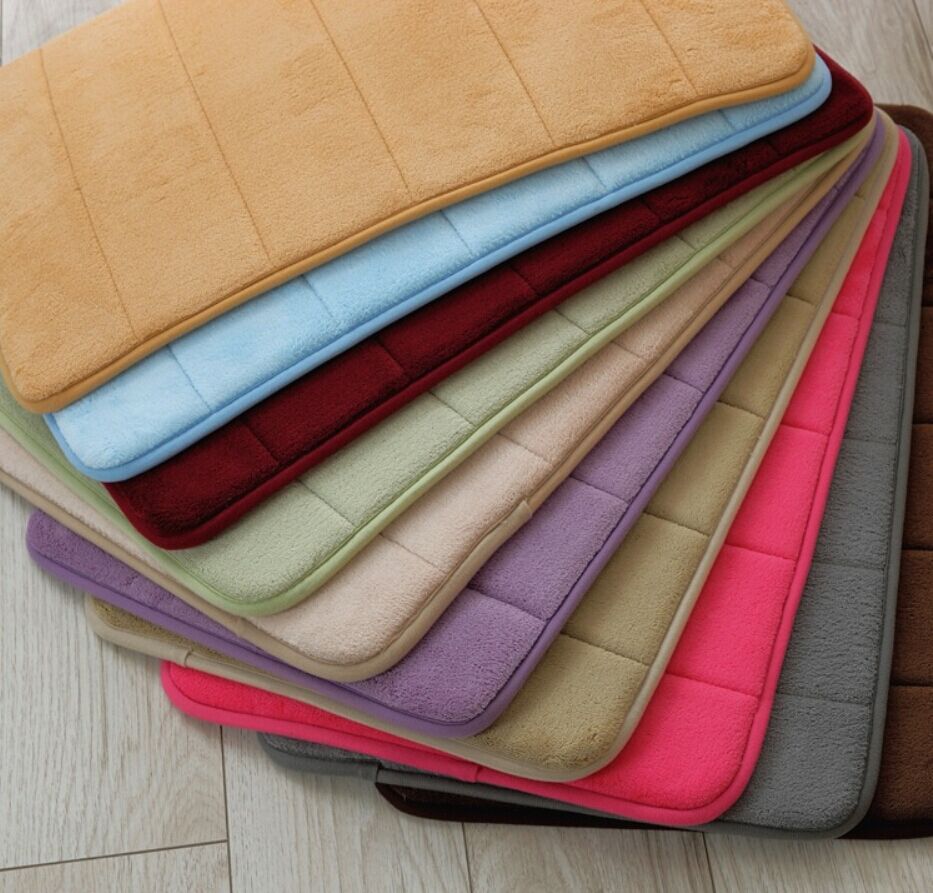 记忆海绵地垫厂家直销 慢回弹厨房垫门垫 卫浴防滑垫 吸水地毯