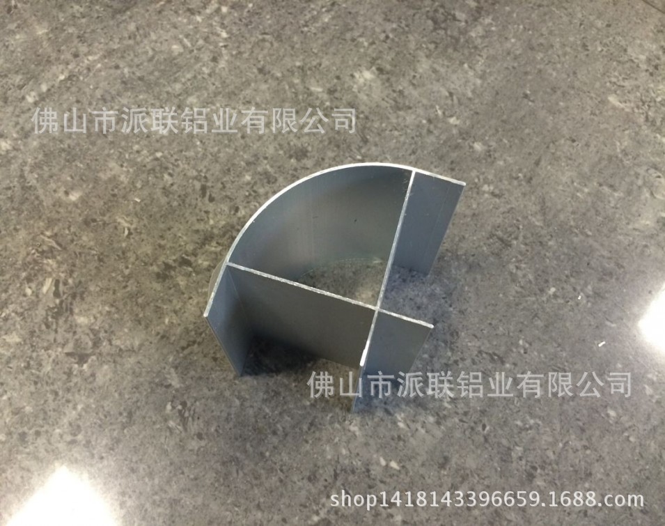 【厂家专业生产】 外圆弧 外转角 外圆角 净化铝型材