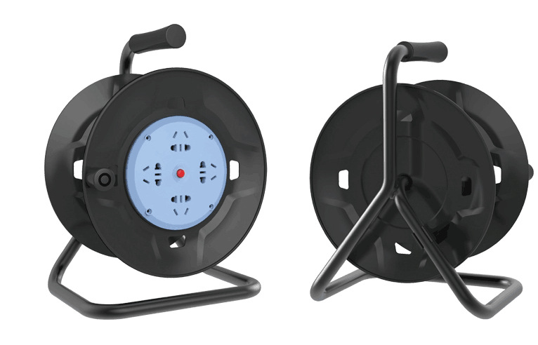 供应永源电源线 电缆拖线盘 绕线圈 20米30米50米